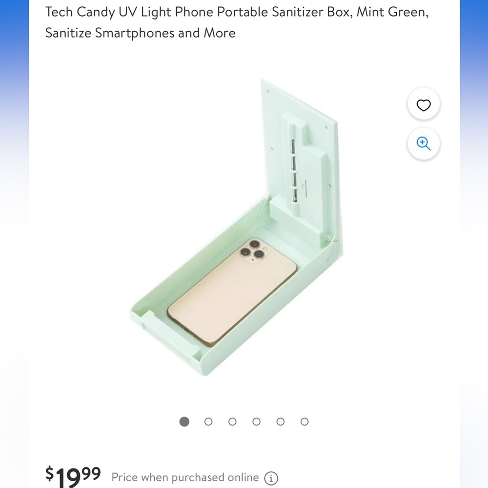 Tech Candy Clean Slate Sanitizing Bed